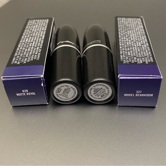 MAC “Matte Royal & Model Behaviour” Lipstick bundle - Picture 2 of 3